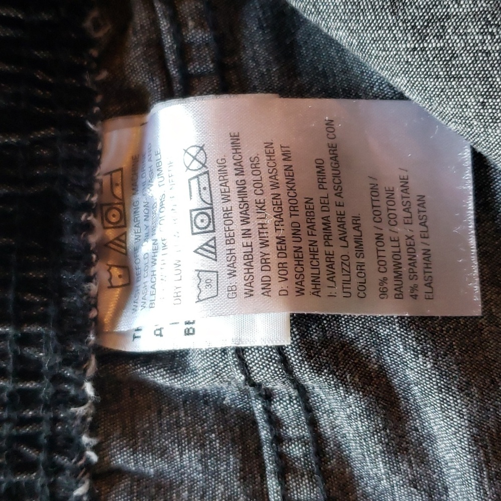DENIM&CO How Timeless 4-Pocket Pull-On Straight Jeans - Black - Size Medium TALL - Picture 11 of 12